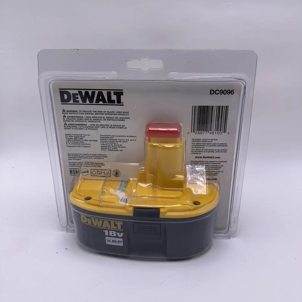 DeWalt DC9096 18V Volt NiCd 2.4Ah XRP Battery Pack NEW UNOPENED Genuine OEM